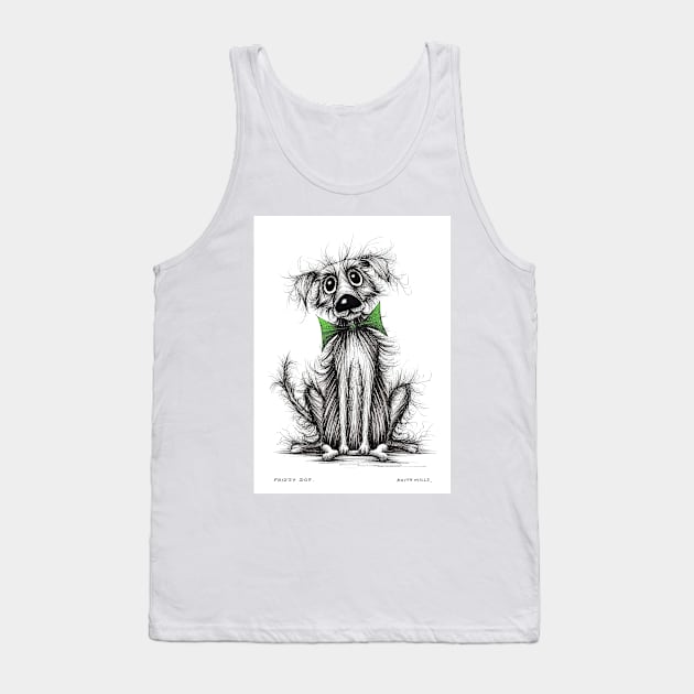 Frizzy dog Tank Top by Keith Mills